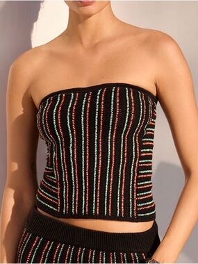 Anthropologie Celandine Knit Tube Top